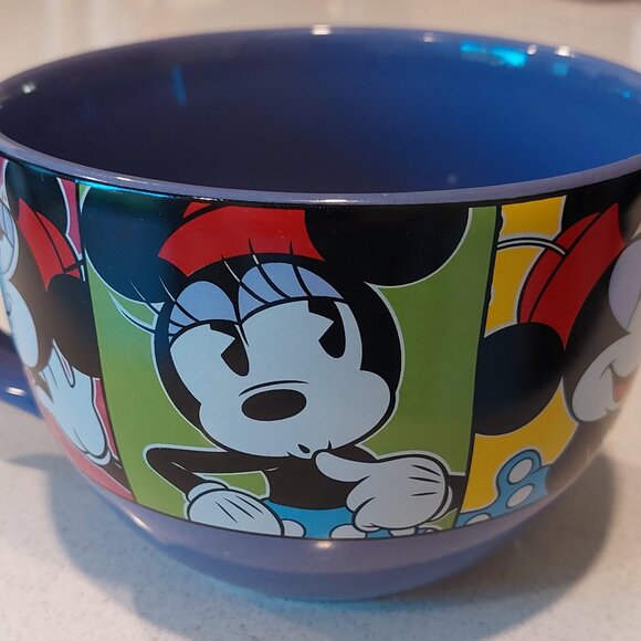 Disney Minnie Mouse Character Purple 24oz Ceramic Soup/Dessert Mug - Picture 4 of 14